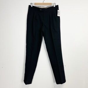 Opposuits Dress Pants Mens Size 36 Black Trousers NWT NEW 33 in Inseam